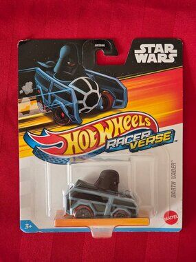 2023 HOT WHEELS RACER VERSE, DARTH VADER CAR, MINT IN THE PACKAGE!!!